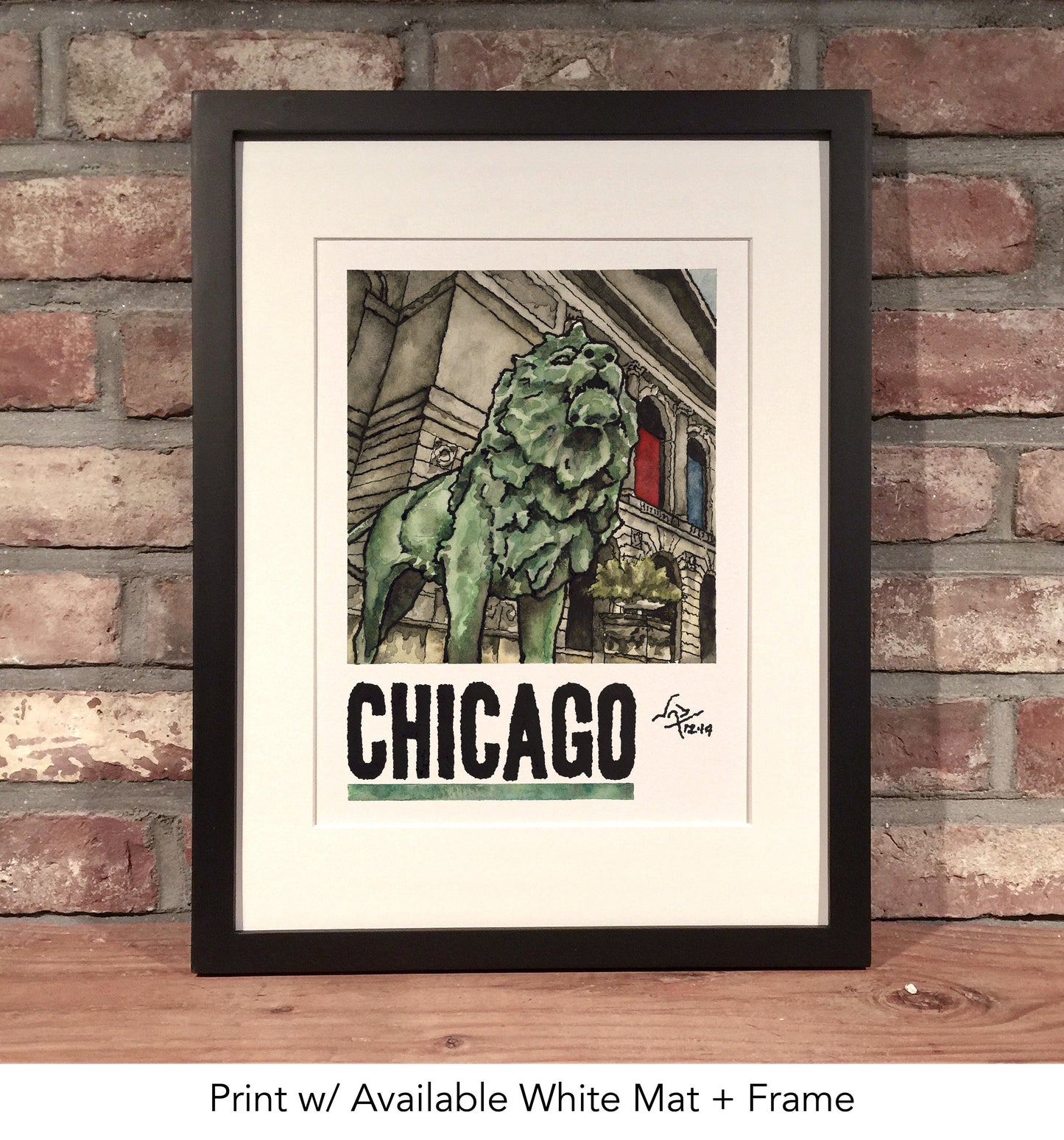 CHICAGO ART INSTITUTE // Ink & Watercolor