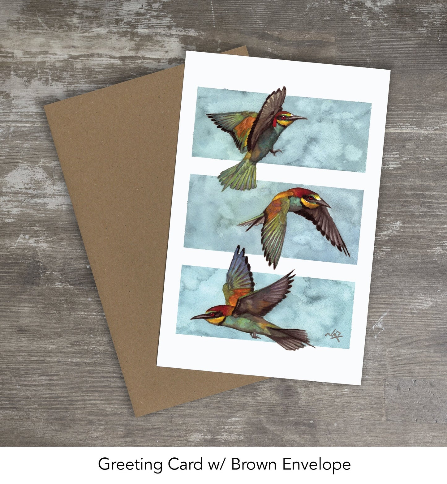 Greeting Card // THREE BIRDS