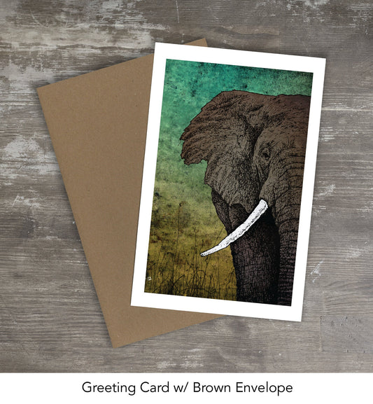 Greeting Card // ELEPHANT