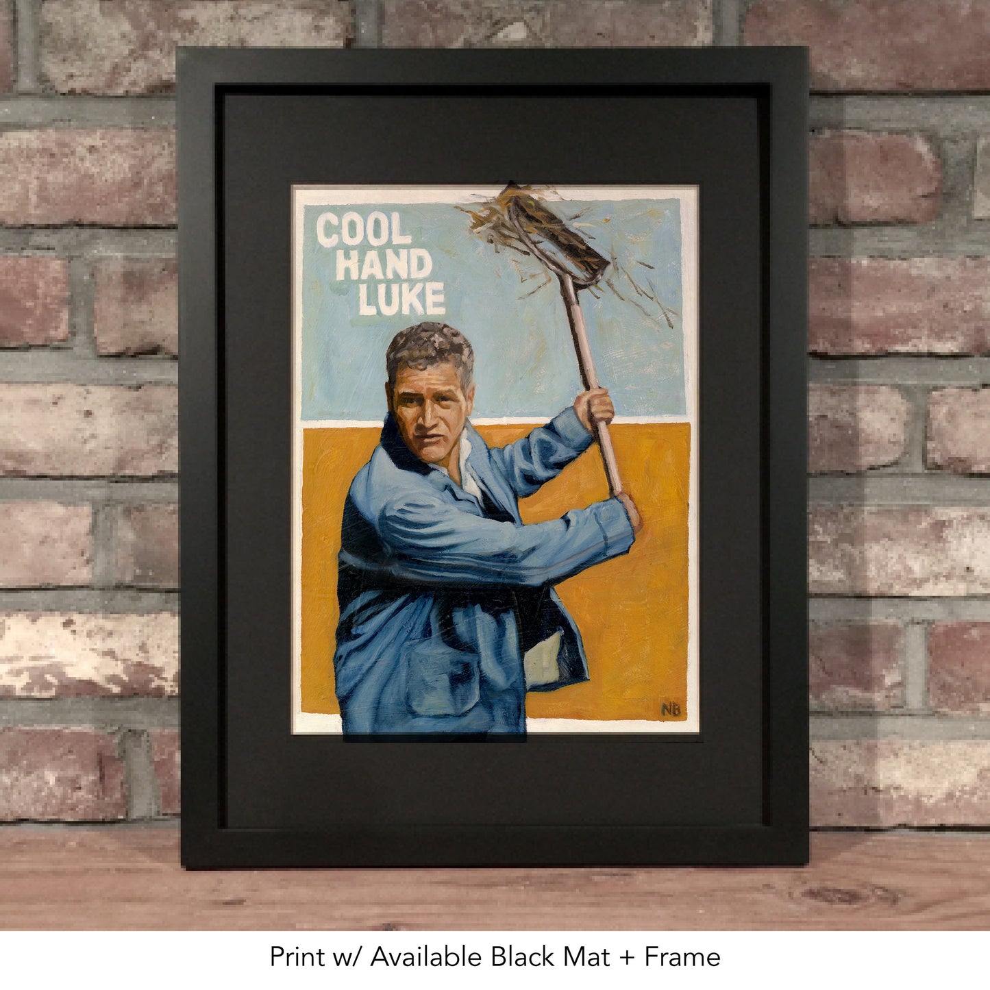 COOL HAND LUKE // Oil Painting [Paul Newman]